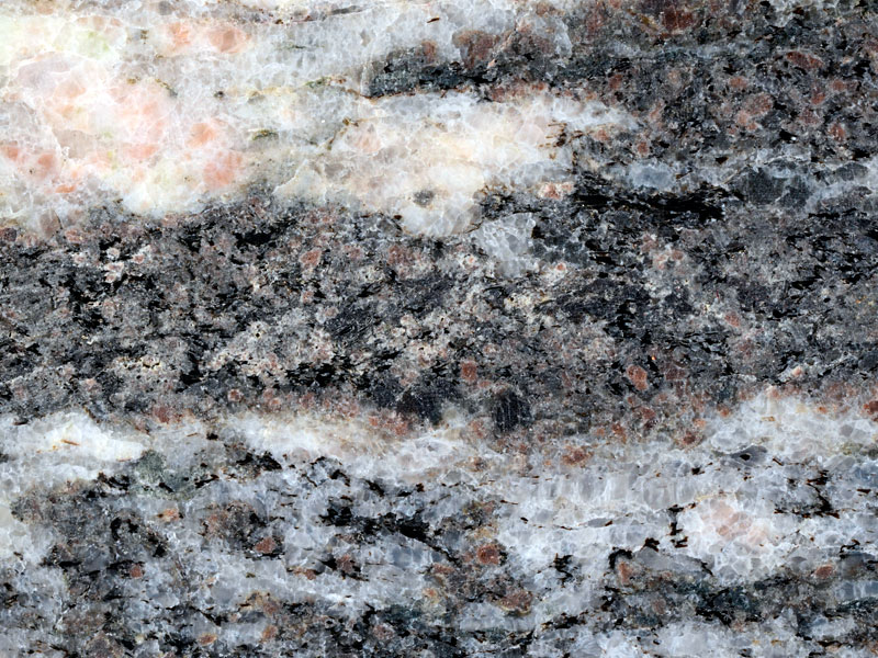 garnet pyroxene gneiss - width 4.8 cm