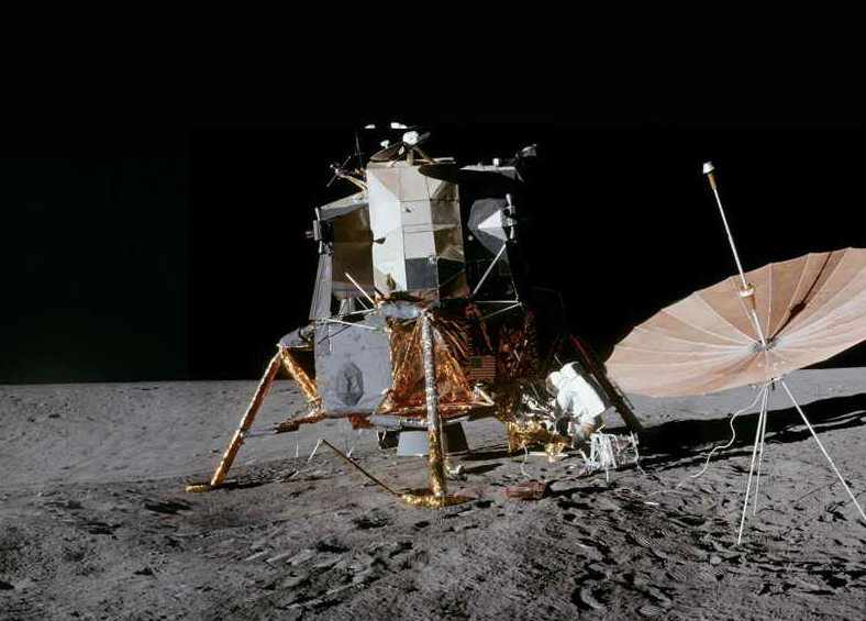 Apollo 12 lunar module (courtesy of NASA)