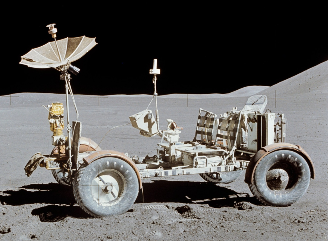 Apollo 15 rover (courtesy of NASA)