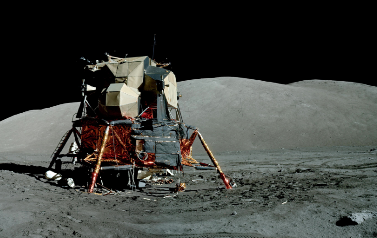 Apollo 17 lunar module - Challenger (courtesy of NASA)