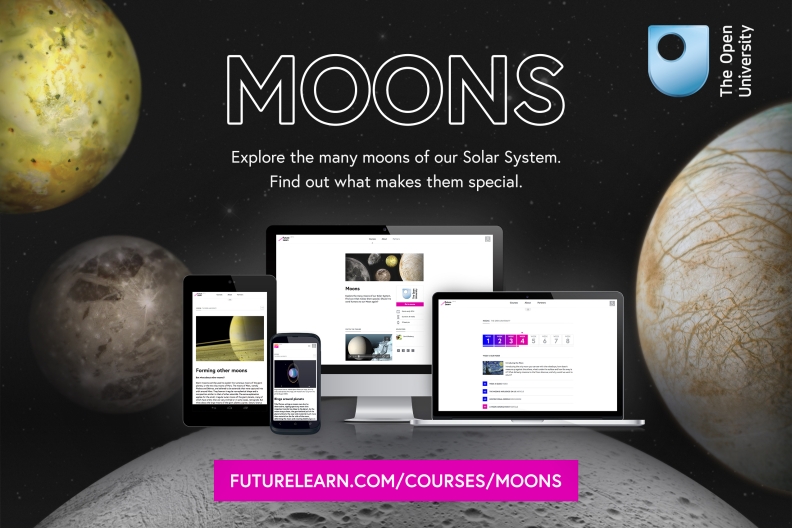 Screenshot of new Moons FutureLearn course home page